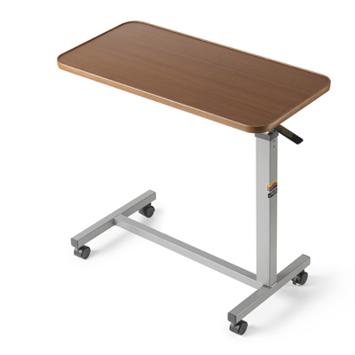 Height-Adjustable Overbed Table by Invacare